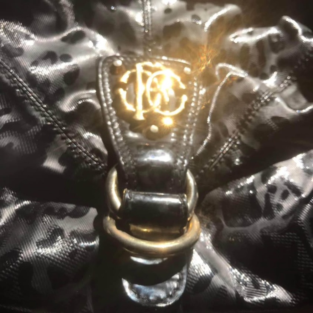 Roberto Cavalli Black and Gold Women's Bag - Picture 4 of 6